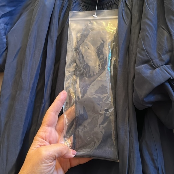 MerSea Tulum Ruffle Dress NWT | size XL Navy Blue - Picture 8 of 9